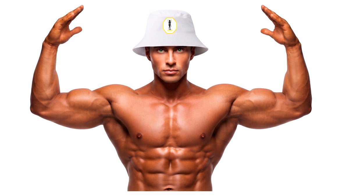 Gorro Bucket Hat Blanco Sheutsoul – foto 3