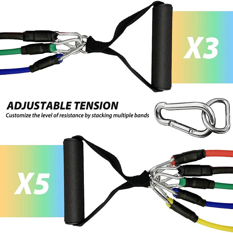 Set de Bandas de Resistencia de 11 Piezas (15–35 lb)