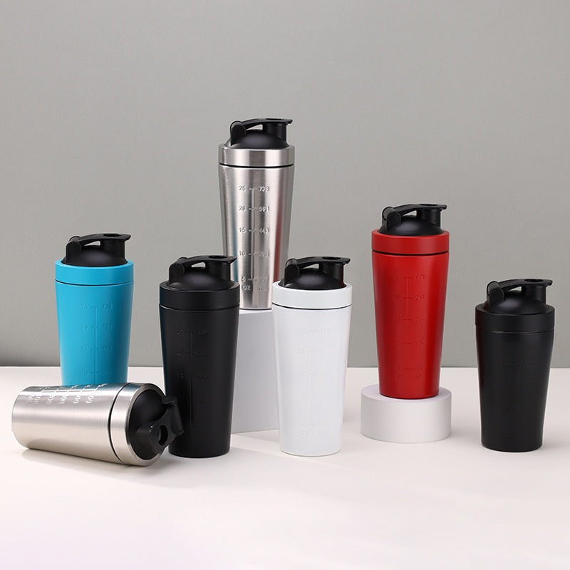 Shaker de Acero Inoxidable para Fitness