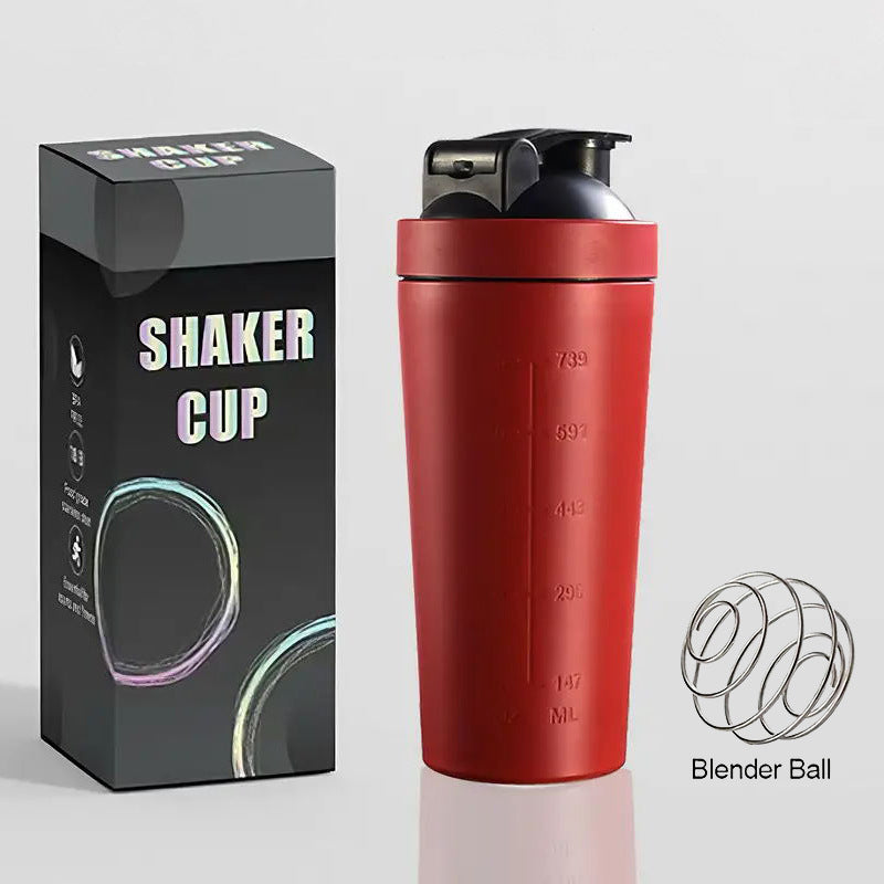 Shaker de Acero Inoxidable para Fitness