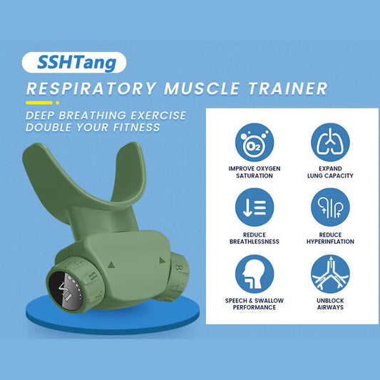 Resistance Breathing Trainer for Lung Capacity