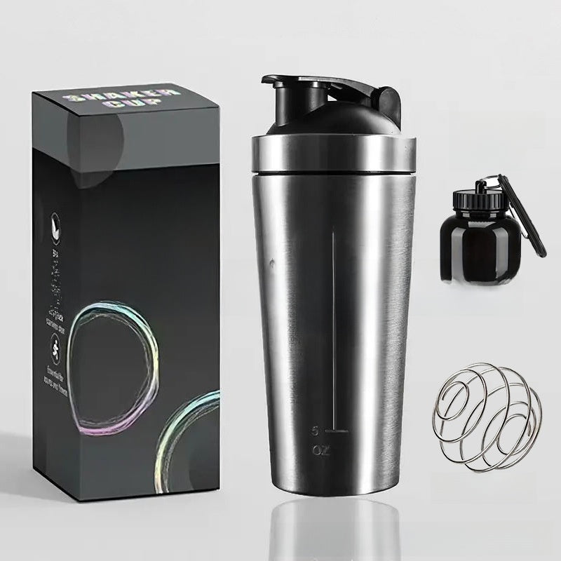 Shaker de Acero Inoxidable para Fitness
