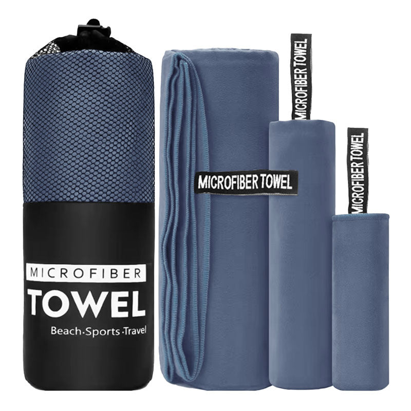 Set de 3 Toallas Deportivas de Secado Rápido