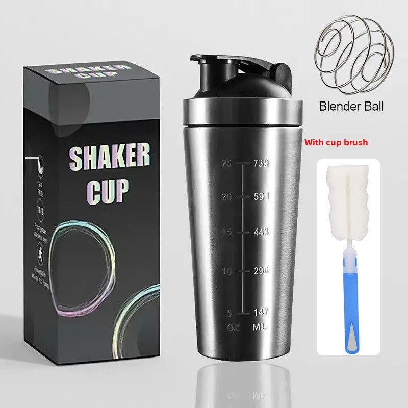 Shaker de Acero Inoxidable para Fitness