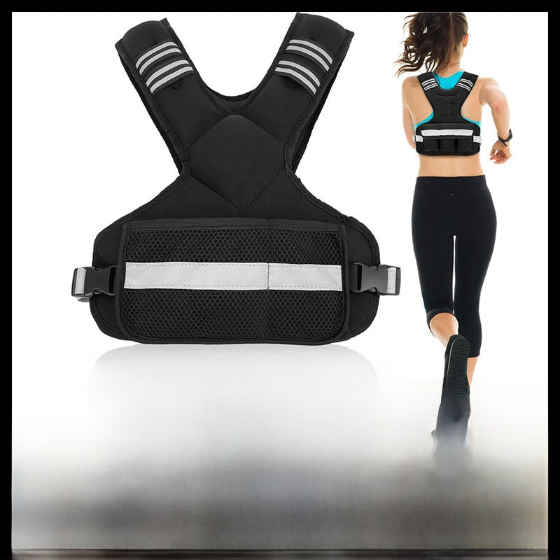 Chaleco Lastrado de Entrenamiento con Peso Ajustable (5, 10 y 15 kg)