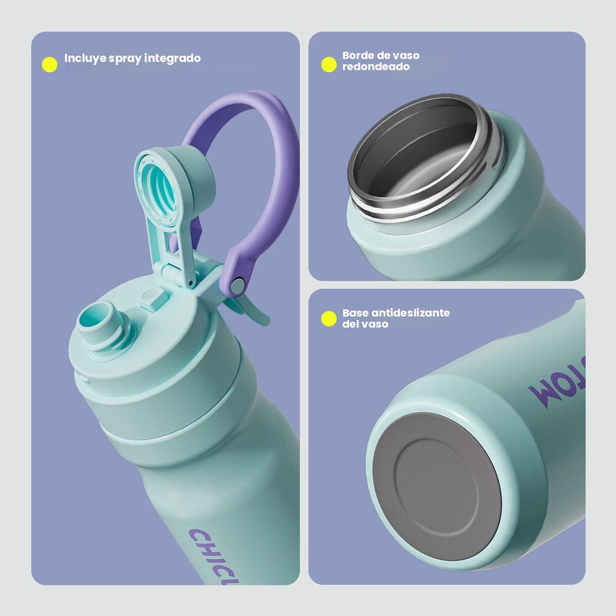 Botella de agua para fitness