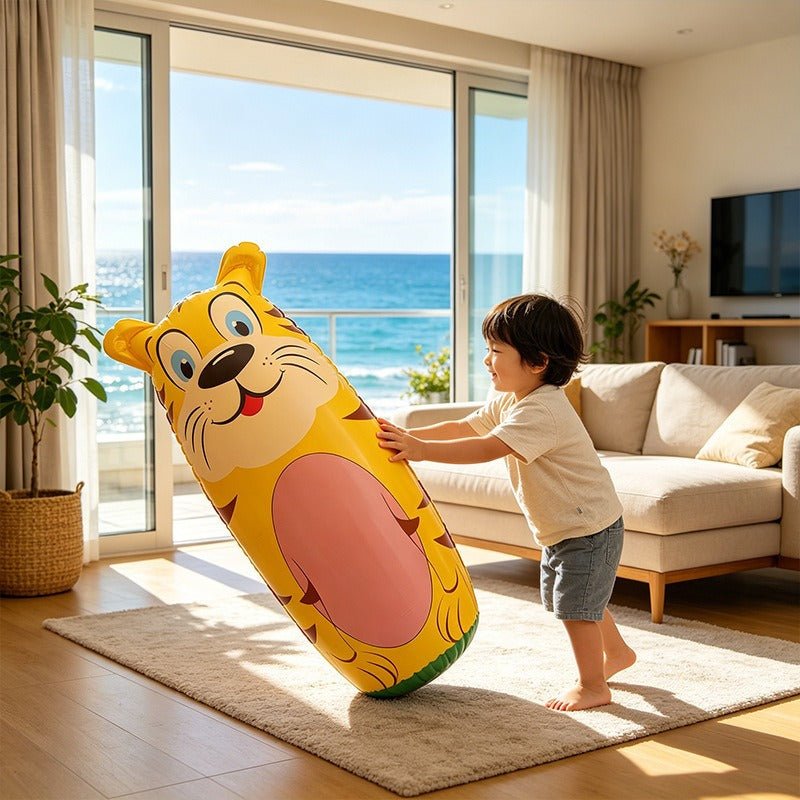 Saco de Boxeo Hinchable Infantil con Diseño de Animales SheutSoul – foto 3