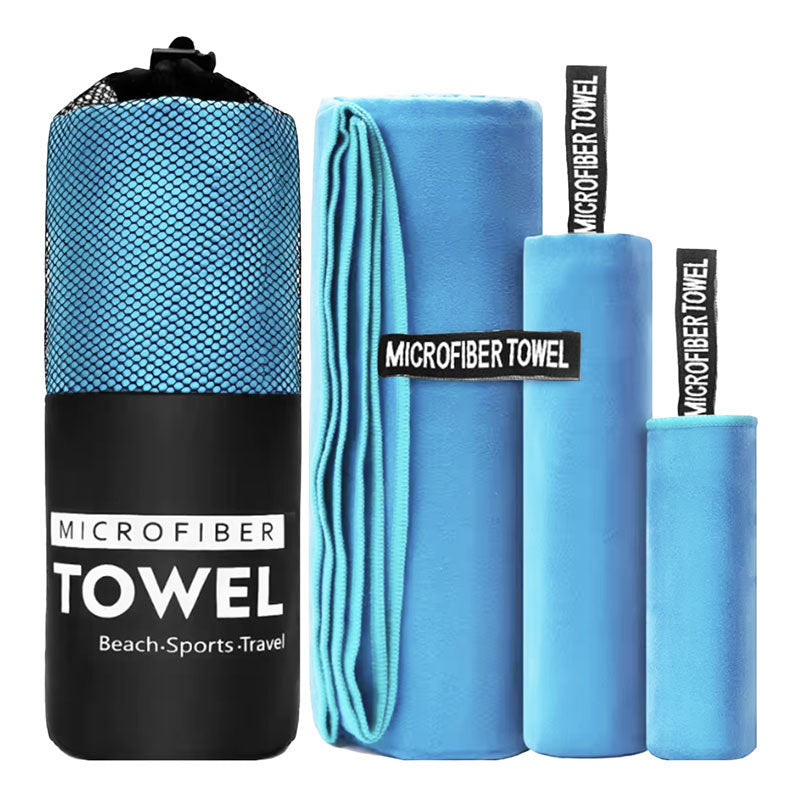 Set de 3 Toallas Deportivas de Secado Rápido