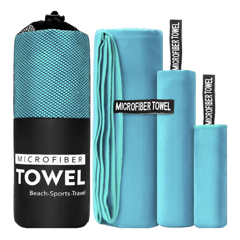 Set de 3 Toallas Deportivas de Secado Rápido