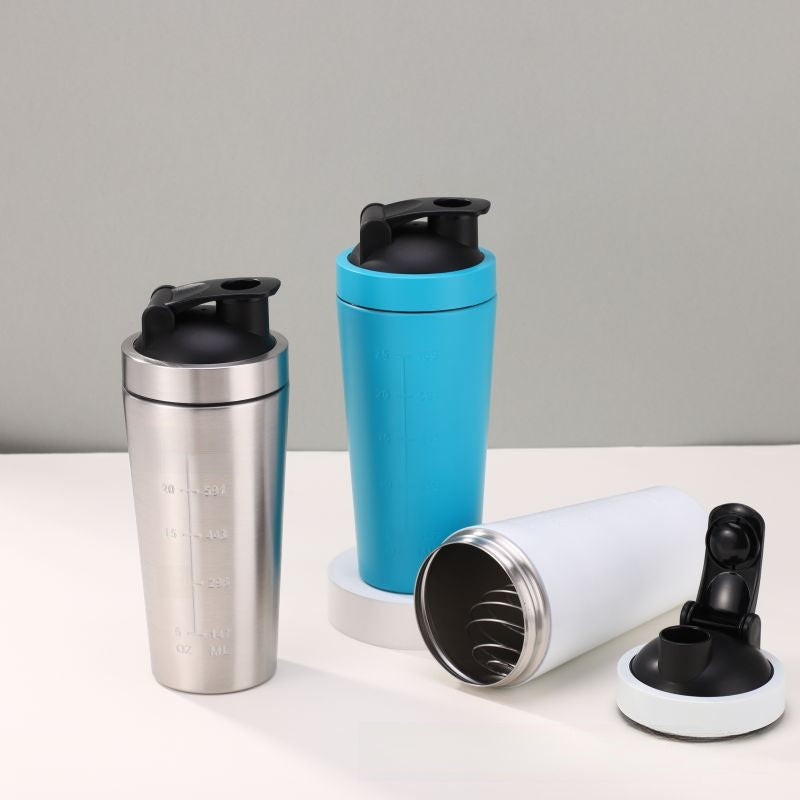 Shaker de Acero Inoxidable para Fitness