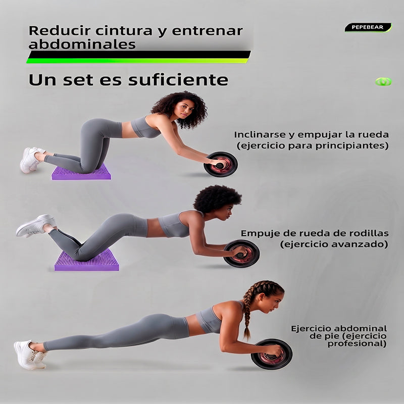 Rueda Abdominal Profesional Sheutsoul – foto 5
