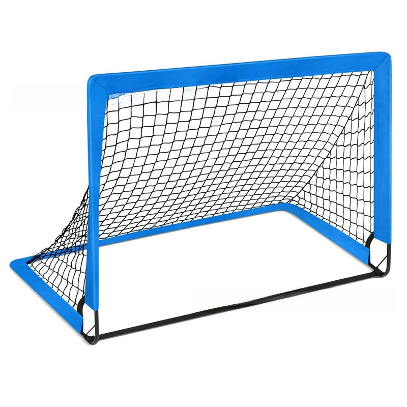 Portería de fútbol plegable con red