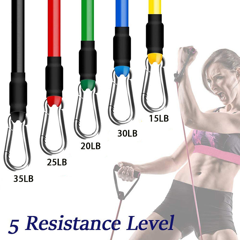 Set de Bandas de Resistencia de 11 Piezas (15–35 lb)