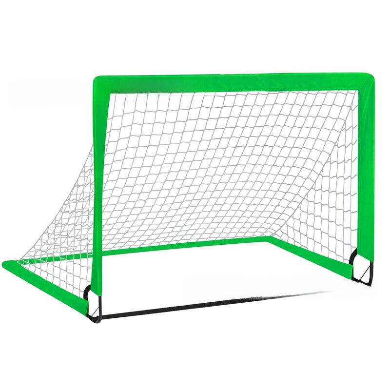 Portería de fútbol plegable con red