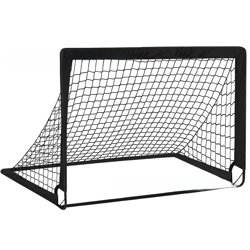 Portería de fútbol plegable con red
