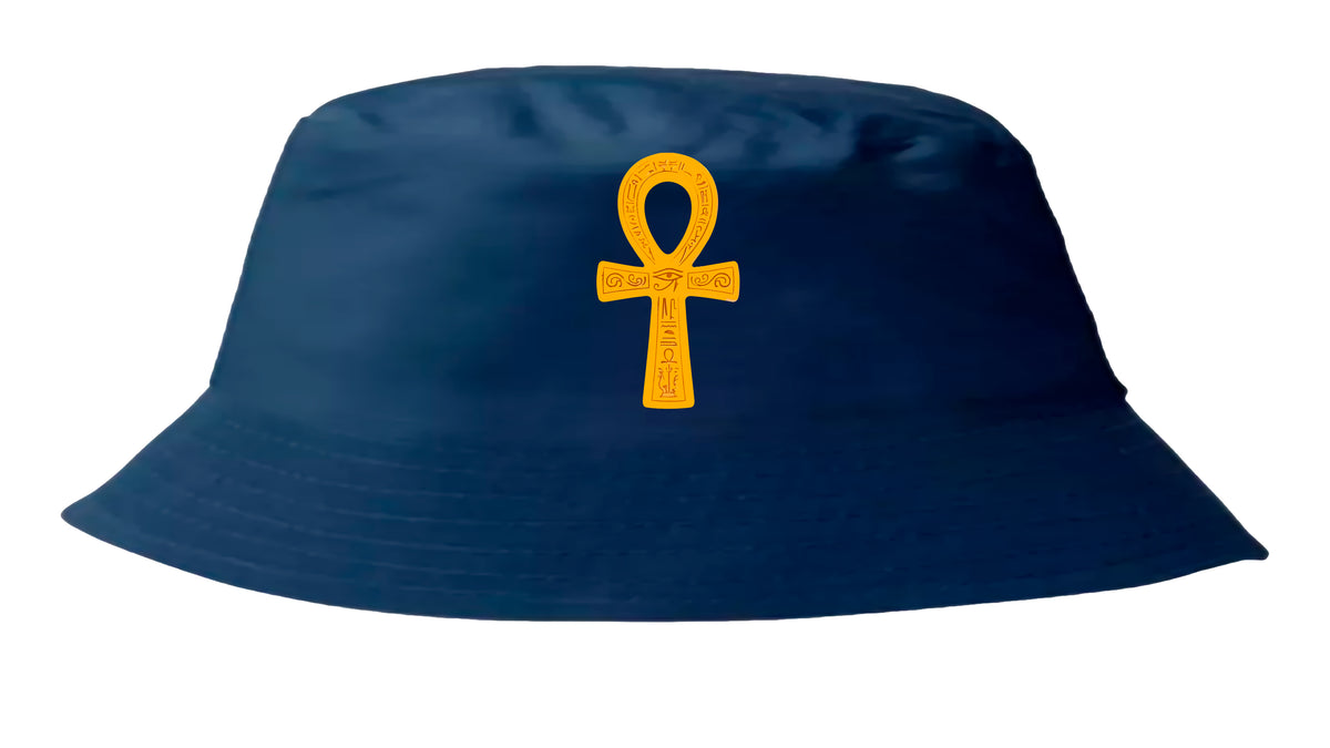 Gorro Bucket Hat Azul Marino Sheutsoul – foto 2