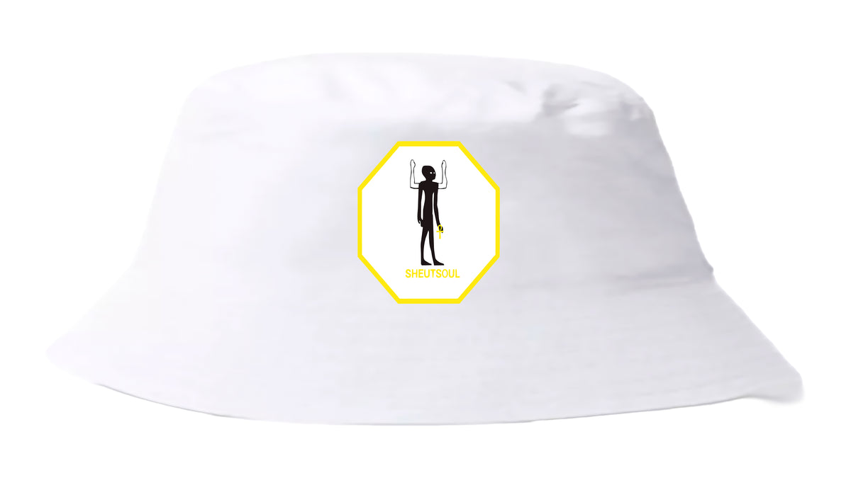 Gorro Bucket Hat Blanco Sheutsoul – foto principal