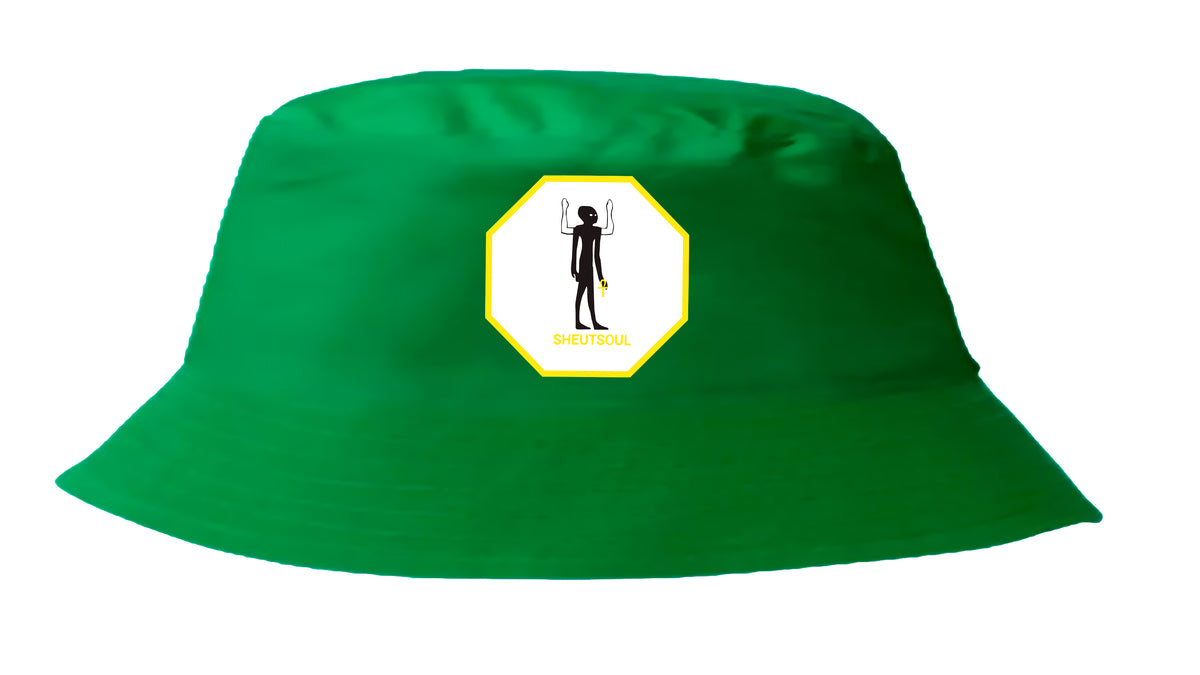 Gorro Bucket Hat Verde Sheutsoul – foto principal